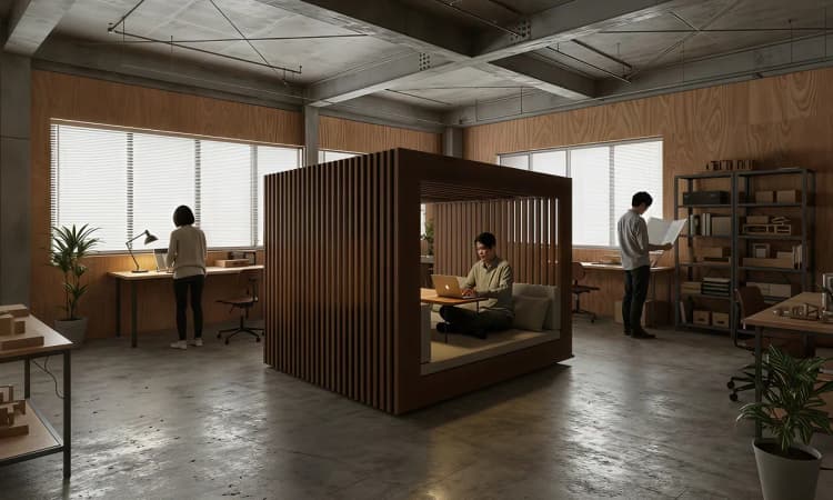 OKOMO SUITE office scene - workplace safety
