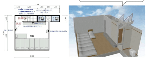 8人 floor plan